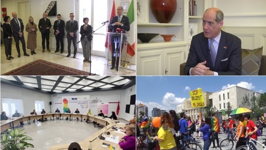 I dërguari i Ministrisë së Jashtme Italiane Fabrizio Petri në Shqipëri për LGBT+: Dyert e Ambasadës janë të hapura, në të ardhmen edhe Shqipëria me përfaqësues të këtij komuniteti në institucione