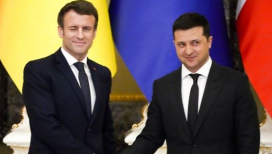 Zelensky bisedë telefonike me Macron