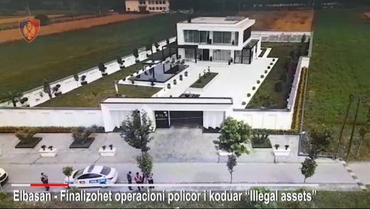 VIDEO/ Ja vila luksoze me pishinë që iu sekuestrua Gentian Sharrës në Elbasan