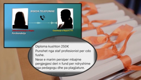 Investigimi i Report Tv/ Në Shqipëri shitblerja e punimit të diplomës është ‘trend’, blihet online deri në 40 mijë lekë! Pedagogu: 95% e punimeve ‘vjedhje’ (Si funksionon)