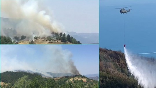 Nis ndërhyrja nga ajri në Orosh të Mirditës dhe në Fushë-Krujë, rrezikohen banesat! 10 ditë 'luftë' me flakët në Kepin e Rodonit