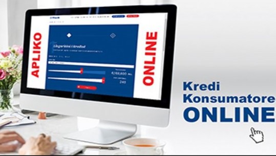 Fibank, Kredi Konsumatore online deri në 3 milionë lekë pa kolateral