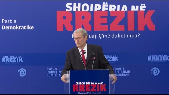 Publikimi i të dhënave të kartotekës, Berisha: Moment i rrezikshëm për vendin, qeveria asnjë masë për mbrojtjen e sistemeve  