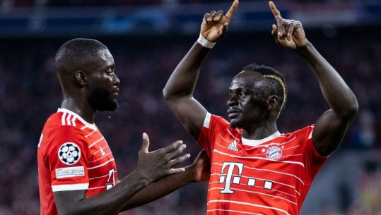 Bayern hipotekon kualifikimin nga grupet, Mane ‘zgjohet’ me ‘dopietë’