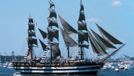 Anija-shkollë italiane 'Amerigo Vespucci’ mbërrin të dielën në portin e Durrësit