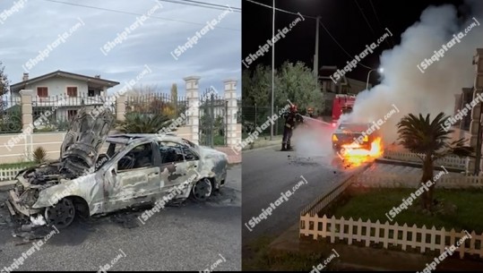 Digjet makina e biznesmenit të hidrokarbureve në Lezhë! Ndue Pjetrushi: S'kam konflikte me asnjë! Policia: Shkak, problemet teknike (VIDEO)