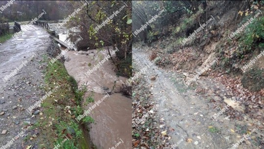 Kukës/ Rrëshqitje dherash në Dragobi, rrezikohen disa banesa! Bllokohet rruga në Shipshan! Ura që lidh lagjen Balshaj me Tropojën e Vjetër në rrezik shembje 