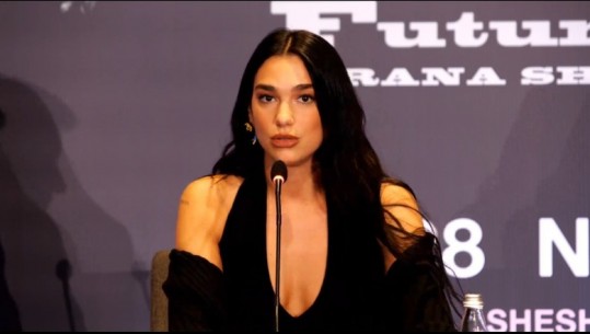 Dua Lipa zbulon se çfarë u thotë miqve të saj për Shqipërinë