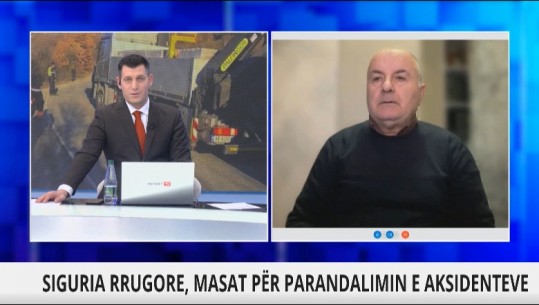 Aksidentet në rrugë, flet për Report Tv  eksperti i sigurisë Hasho: Nuk zbatohen rregullat e sigurimit teknik dhe tejkalohet shpejtësia! Shteti të bëjë më shumë