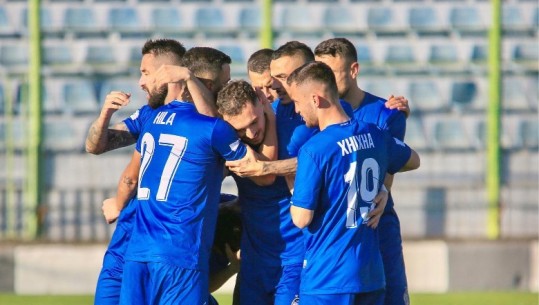 VIDEO/ Tirana bën Laçin për 'ujë të ftohtë', kurbinasit shënojnë pas 65 sekondave! Bardheblutë përmbysin