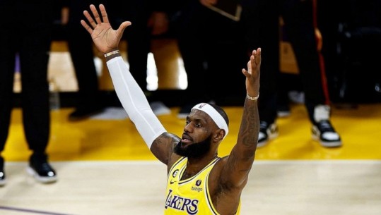 LeBron James thyen rekordin 39-vjeçar, futet në historinë e NBA