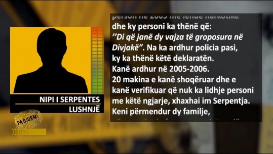 Detaje për 2 shoqet e groposura në Divjakë, nipi i ‘Serpentes’ telefon 'Pa Gjurmë': Xhaxhai im ishte shok i ngushtë me Ben Hoxhën! I fajësoi një person i tretë për të shpëtuar veten