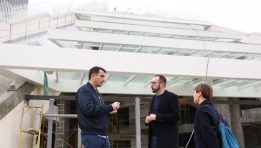 Veliaj dhe kryebashkiaku i Zagrebit vizitojnë Piramidën: Çlirimi i kësaj ndërtese, një nga betejat kryesore për urbanizmin e qytetit