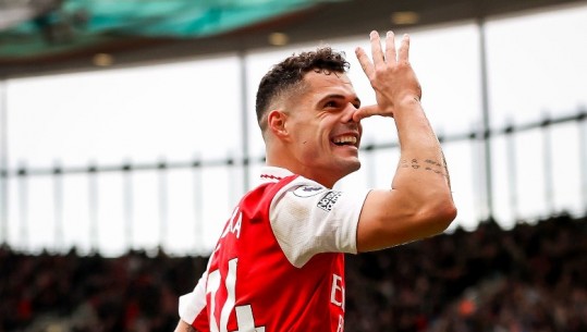 VIDEO/ Aksion dhe gol model, Granit Xhaka shënon në Premier League