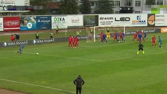 Gol spektakolar dhe asist, Dejvi Bregu shkëlqen në Turqi (VIDEO)