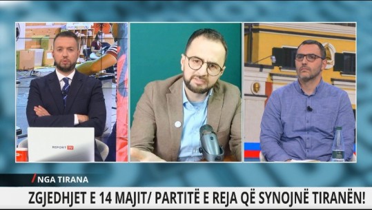 ’14 maji’/ Endri Shabani dhe Arlind Qori ‘përplasin’ programet politike në Report Tv: Nga transporti, te taksat dhe shkollat 