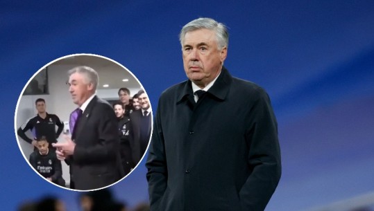 VIDEO/ Carlo Ancelotti si kurrë më parë, fjalimi gazmor pas fitores me Barcelonën