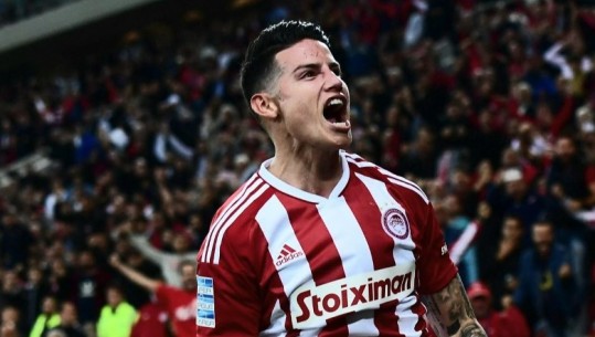 James Rodriguez ndan rrugët me Olympiacos