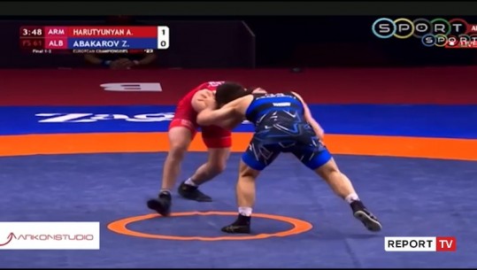 Abakarov thyhet vetëm në finale, por i sjell Shqipërisë medaljen e argjendtë në Kampionatin Europian (VIDEO)