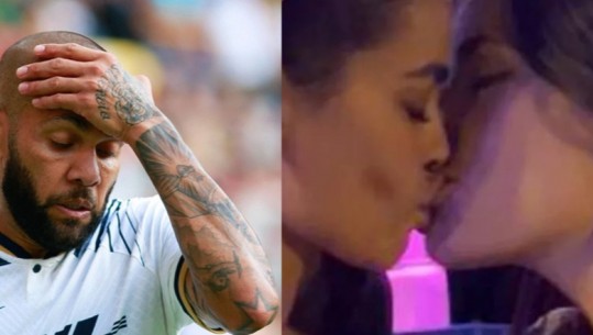 Dani Alves në burg, bashkëshortja harron mbrojtësin! Filmohet duke u puthur me modelen