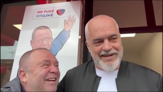 VIDEOLAJM/ Edi Rama patronazhist? E prezanton Gjergj Luca: Ke vështirësi të më patronazhosh? Ja si përgjigjet Kryeministri