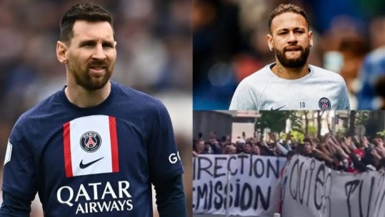 Protestat kundër Messit dhe Neymar, PSG reagon e revoltuar ndaj tifozëve