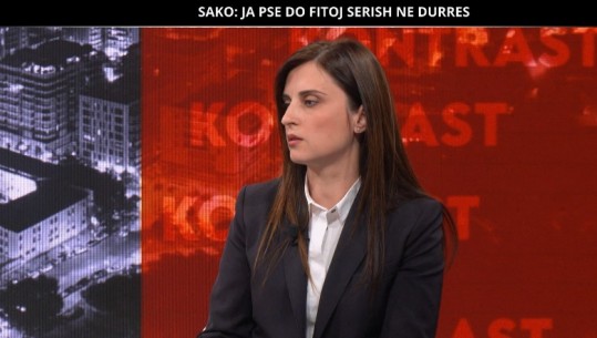 Emirjana Sako në ‘Kontrast’: Marrim bashkinë dhe shumicën në Këshillin Bashkiak, vijojmë punën për tranformimin e Durrësit