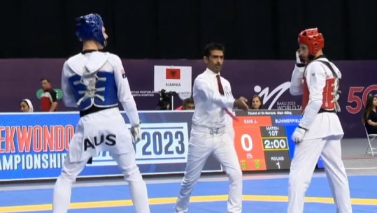 Shqipëria eliminohet nga Botërori i taekwondo-së