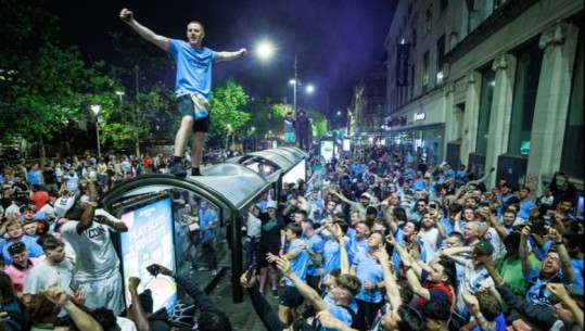 VIDEO/ Futbollistët e M.City-t ‘i vënë flakën’ Stambollit, në Angli festë e papërmbajtur! Befasojnë tifozët e Interit në Milano