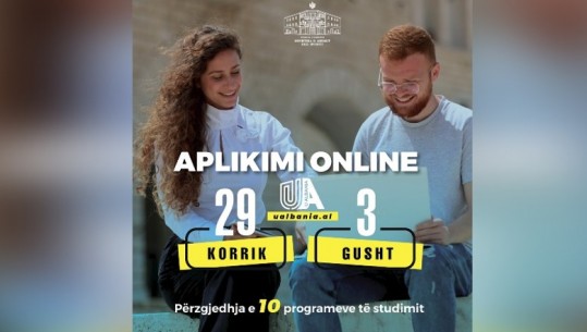 Hapen aplikimet për universitet, maturantët mund të aplikojnë për 10 programe studimi në UAlbania, vetëm 2 raunde regjistrimi