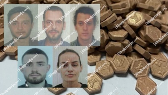 Shisin ekstazi në lokalet e Tiranës, Gjykata lë në burg pa afat 5 të arrestuarit mes tyre ish aktivisti i 'LVV', u kapën 11 mijë doza! Droga vinte nga Kosova