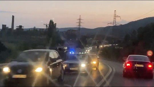 Radhë kilometrike në aksin Pogradec-Elbasan dhe Peqin-Elbasan