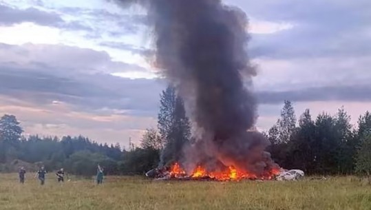 Kremlini: Rrëzimi i avionit të Prigozhin mund të jetë shkaktuar qëllimisht