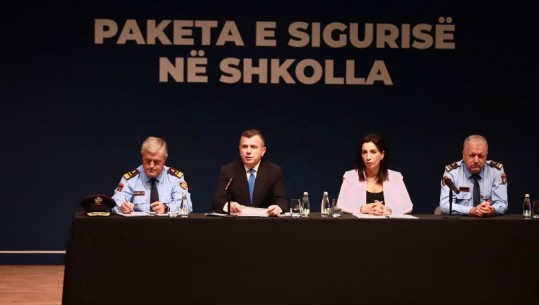 Viti shkollor 2023-2024, Balla e Kushi prezantojnë paketën e sigurisë: Lufta kundër ‘spaçatorëve’, sfida kryesore e policisë