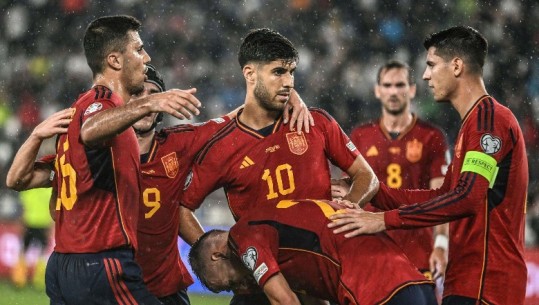 Euro 2024/ Spanja 'tërmet 7-ballësh' në Tbilisi, Kroacia i shënon 5 herë Letonisë! Portugalia i falet Brunos, paqe Turqi - Armeni