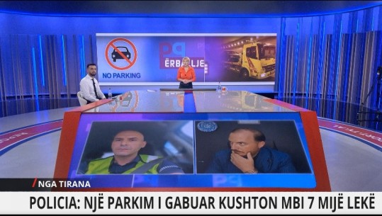 Kush parkon gabim në Tiranë e pëson, specialistët e qarkullimit rrugor në Report Tv: Gjoba deri në 7 mijë lekë, heqje mjeti me karrotrec! Nismë për të lehtësuar trafikun