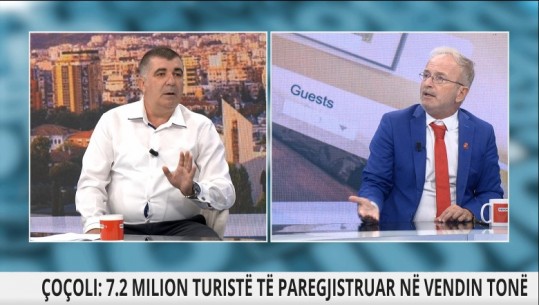 Informaliteti në turizëm, Çoçoli: 7.2 mln turistë kanë fjetur në 35 mijë dhoma të paregjistruara! Buxhetit i mungojnë 53.5 mln €