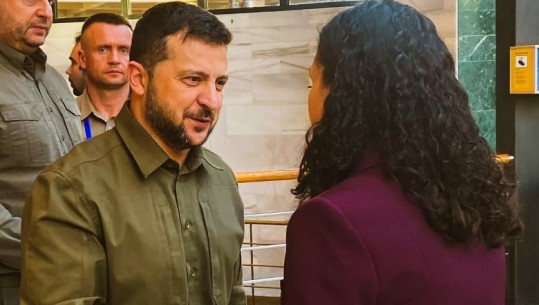 Osmani takon Zelenskyn në samitin në Spanjë: Qëndresë, stoicizëm dhe shpresë