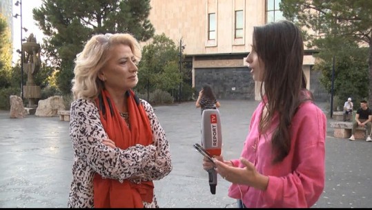 VIDEO/ Elektrizoi 22 mijë tifozë në stadium, Shkurte Fejza parashikoi në Report Tv rezultatin 3-0 të ndeshjes së kombëtares me Çekinë