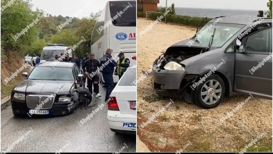 VIDEO/ Dy aksidente brenda pak orësh në Pogradec, shkak lagështia në rrugë