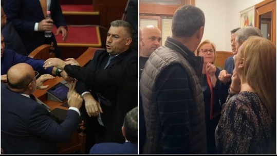 Kaosi dhe grushtet në Kuvend! 5 deputetë të Berishës përjashtohen me 10 ditë! Korreshi me 3 ditë, ‘falet’ Gështenja! Rithemelimi zhvendosi dhunën te ‘Etika’