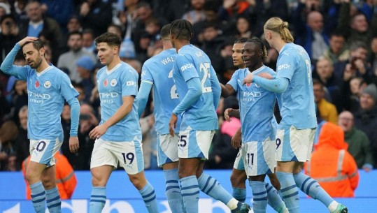 Manchester luan tenis, 'Qytetarët' fitojnë 6-1 kundër Bournemouth! City në krye të Premier League (VIDEO)