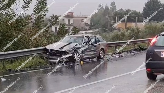 VIDEO/ Aksidente të dyfishta në Elbasan e Fier, një person i plagosur! Në Milot trajleri rrëshqet dhe del nga rruga