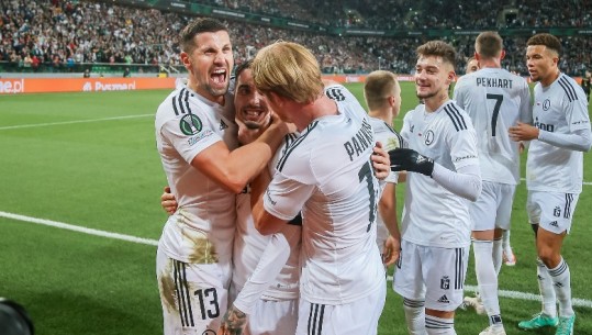 Muçi dhe Çelhaka në fushë, Legia mund 2-0 Zrinjskin (VIDEO)