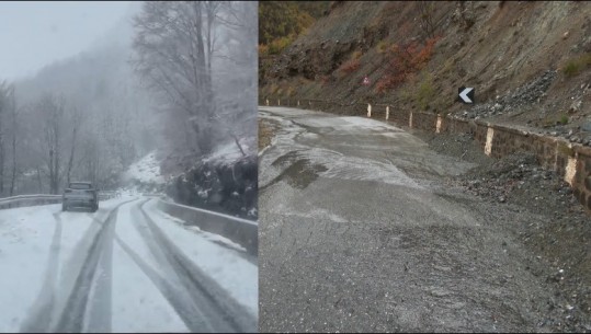 Ulen temperaturat, në Theth nis bora! Shi në mbarë vendin! Bien gurë në rrugën Kukës-Shëmri, lëvizet me vështirësi