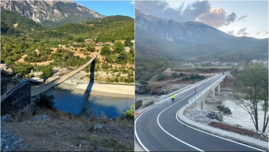 FOTO nga ura e re në Përmet, Rama: Lidh disa fshatra që kanë qenë të izoluar, futen në ‘hartën turistike’