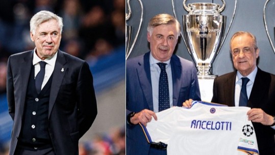 Zyrtare/ Buzëqeshje e hidhur për Brazilin, Carlo Ancelotti rinovon me Real Madridin