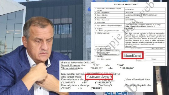 SPAK heton Ilir Beqajn, gruaja e ish- ministrit shiti aksionet 15 mijë lekë! Si përfundoi kompania në dorë të Eduard Currajt pronar i 'Delta Pharma'