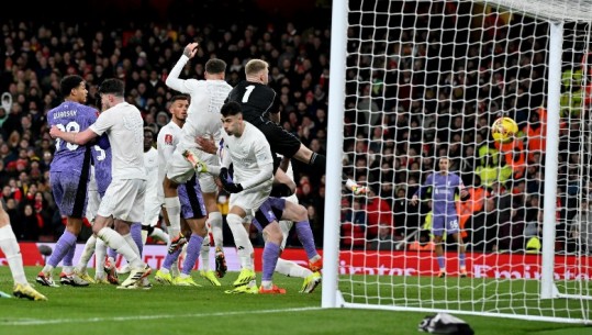 VIDEO/ Liverpooli eliminon Arsenalin nga FA Cup, dy gola vendosin ndeshjen në Londër