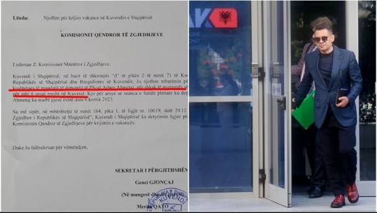 Në arrati prej 6 muajsh, Kuvendi njofton KQZ: Arben Ahmetaj humb mandatin e deputetit